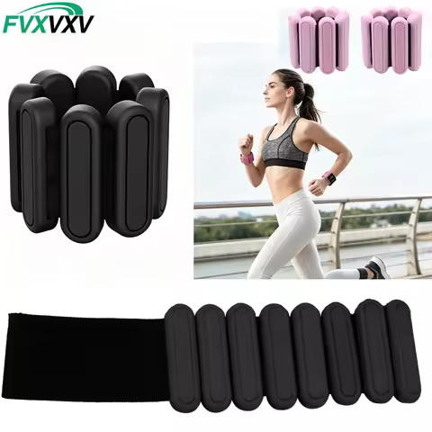 1 Pair Adjustable Ankle Weights for Women & Men – Wrist Weights Set for Walking, Running (1Lbs / 0.4