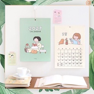 Indigo 2027 Wall Calendar A4 Poster Illustration 13 Months Made in Korea