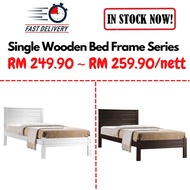 ITORI Elsa Single Solid Wooden Bed Frame/katil single kayu