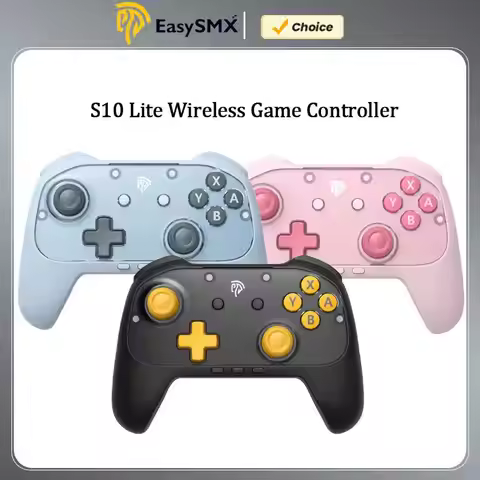 EasySMX S10C Gamepad 9-Axis Gyroscope 1000Hz Polling Rate Controller for Switch 1/2/PC/Android Phone