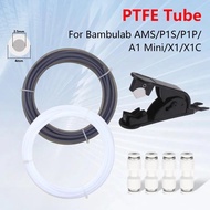 For Bambu Lab Ptfe Tube 2 5mm 4mm P1S P1P AMS A1 Mini 3D Printer Teflonto Pipe X1C Bambulab Ptfe Tub