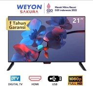 sale WEYON TV LED 21 INCH HD FULL DIGITAL Televisi(21WD) berkualitas