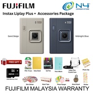 FUJIFILM INSTAX MINI LiPlay+ / Liplay Plus Hybrid Instant Camera | Fujifilm Malaysia Warranty