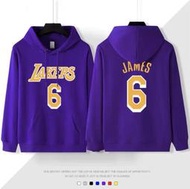 🏀詹皇LeBron James詹姆士長袖連帽T恤上衛衣🏀NBA湖人隊Adidas愛迪達運動籃球衣服大學純棉T男女22