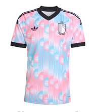 2026 World Cup Belgium away jersey Adidas short sleeved football jersey sportswear breathable and li