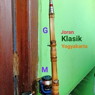 Joran pancing bambu cendani asli 150 cm 2 bagian (GM) HOKI.