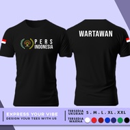 PWI PERS INDONESIA T-Shirt Distro Journalist Indonesia
