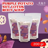 oufen lotus root powder bubuk akar teratai - pack 200 gr - potato 200gr