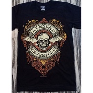 NTS196 A7X AVENGED SEVENFOLD HEAVY METAL ROCK BAND SKULL BAT COVER SIGNATURE NTS ORIGINAL NEW TYPE S