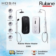 Rubine Instant Heater with Built-in Pump RWH-3388