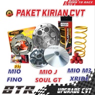 MIO KARBU PAKET UPGRADE CVT TOP PERFORMA MIO SPORTY SOUL GT XRIDE 115 FINO KARBU FULL SET RACING BUB