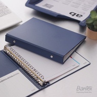 Bantex Plain Binder A5 20 Ring Blue Multiring Binder