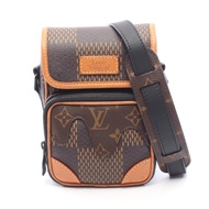 【二手】路易威登LOUIS VUITTON單肩包 NIGO Amazon Messenger N40357 PVC塗層帆布皮革 LV x NIGO Amazon Messenger