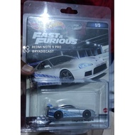 Hotwheels Premium Fast and Furious Toyota Supra