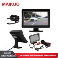 LCD Monitor Car Rear View Reverse Night Vision Backup Camera Kit Wireless 4.3″ Folding LCD Monitor I