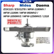 Original Sharp ESX115 ESX1278/Midea MFW-1180MV/Daema 1318 Washing Machine Gearbox Gear Box Clutch Me