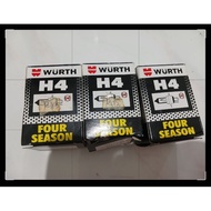 Wurth H4 140/100 New Four Season Yellow Car Bulb