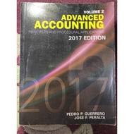 Advanced Financial Accounting Vol. 2 by Guerrero 2017 Edition