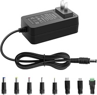 5V 4A Power Supply Adapter 20W 4.9FT AC/DC Charger AC 100V-240V to DC 5 V 4A 3A 2A 1A Replacement Po