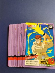 日版幽遊白書激鬥第2彈 白咭 38 張齊