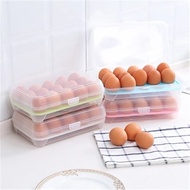 15-Hole Egg Storage Box / Egg Box Storage Organizer Multipurpose 15-Egg Egg Rack Plastic