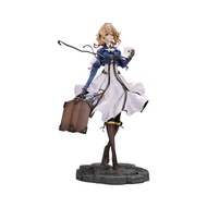 Violet Evergarden GK Figure with Travel Luggage Anime Collectible Statue Merchandise