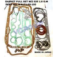 MAZDA-808 YFS-20022-1 FULL SET GASKET(1977), M/Z 626 1.8 0.M, MAZDA S2 (MODELNO. EF3220),M/Z 626 TEL