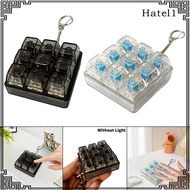 [Hatel] Keyboard Fidget Clicker Toy Keychain Lightweight Sturdy Decompression Button Finger Clicker 