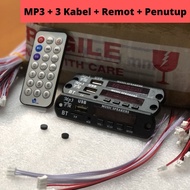(GRATIS ONGKIR) MODUL MP3 BLUETOOTH KIT MP3 BLUETOOTH BAGUS / MODUL KIT MP3 USB (USB, BLUETOOTH, FM RADIO) / MP3 KIT MODUL BLUETOOTH 5.0 12V FM RADIO / RADIO USB PLAYER BLUETOOTH SPEAKER PEMUTAR LAGU MP3/ MODUL KIT CAR AUDIO FM RADIO - JAKARTA