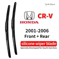 (Front/Rear) Gen2 Honda CRV Wiper Blade Set for 2001-2006 CR-V Suv car original Back Window Wipers w