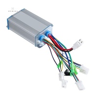 Brushless DC Motor Controller Support No Hall Anti-Coaster Features 36V-48V 350W Universal Electric Bicycle E-Bike Scooter