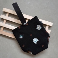 貓刺繡飲料提袋/環保袋/水壺袋/雜物袋/提袋