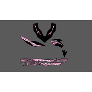 TRANSPARENT STRIPING STICKER VARIO 160 ORIGINAL CUSTOM MOTIF