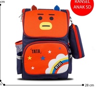 IMPORT Quality ~ KINDERGARTEN SCHOOL BACKPACK CLOSED + PENCIL BOX KINDERGARTEN BTS BT21 PREMIUM chil