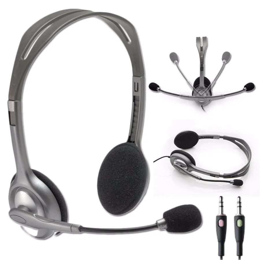 Headset Logitech H110 Original