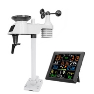 1Set 0310 Professional WiFi Weather Station Internet Wireless with Outdoor Sensor Rain Gauge Smart L