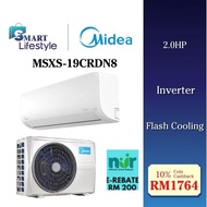 《SEDA》Midea Inverter Air Conditioner (2.0HP) MSXS-19CRDN8 /(2.5HP) MSCE-25CRFN8 / MSMA-22CRDN1