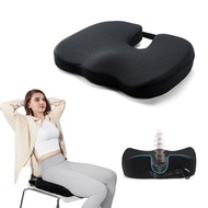 Correction Cushion Ergonomic Memory Foam Cushion, Breathable Anti-slip, Office Chair/Car Seat Universal, Relieve Pressure, Improve Sitting Posture