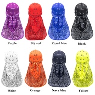 Amoeba Long-Tailed Pirate Hat Simulation Silk Baotou Hat Hip-Hop Hat DURAGS5.30