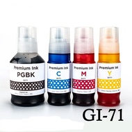 CA NON GI-71 Ink Bottle Black/Cyan/Magenta/Yellow For Printer G3020/G3060/G1020/G2020 (OEM Ink)