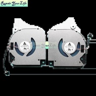 0F7N58 X4F3M GPU CPU Cooling fans For Dell inspiron Game book 17 G7 7790 NS8CC08-18G29 NS8CC09-18G30