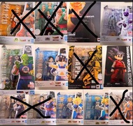 [二手已開封] Shf Dragonball 龍珠 悟空 比達 無閑 菲利 天津飯  sdcc 立巴 （Son Goku Vegeta Frieza Nappa Tienshinhan Piccolo