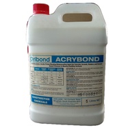 DRIBOND 5 Litre ACRYBOND Bonding Additive/ Acrylic Primer/Bonding/Waterproofing Agent for Cement  Su