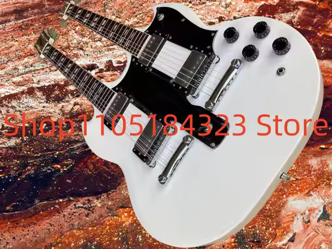 aA-N 25-35 days Delivey) 6strings and 12 strings double neck shop custom electric guitar in color