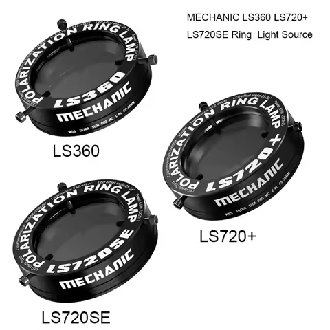 MECHANIC LS360 LS720SE LS720+ Polarized Ring Light Source for Soldering Repair Stereo Microscopes Ri