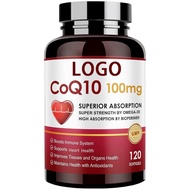 Ready Stock Fast Shipping Factory Coenzyme Q10 softgel Coenzyme Q10 softgel Dietary Supplement Capsu