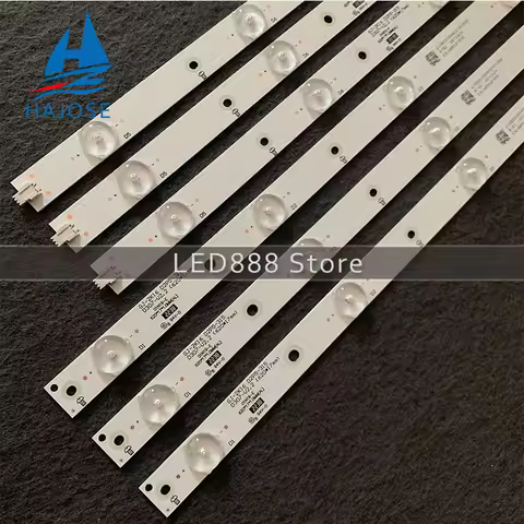 LED backlight strip (3) for 32PFS 6402/12 E465853 LB32067 LB32080 V0_01 32PHT4201 32PFT4131 32PHH410