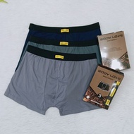 [3 Pcs] BodyLove Boxer Cotton Seluar Dalam Lelaki Kain Lembut Underwear Menswear Spandex 1991
