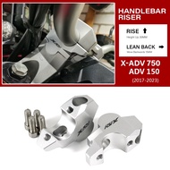 For Honda X-ADV 750 XADV750 XADV ADV 150 ADV150 2017 - 2023 2021 Accessories Motorcycle Handlebar Riser Heightening Clamp Mount