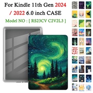 For Kindle 11th Gen 2024 RS23CV 6.0 inch High quality Acrylic Kindle Basic 2022 C2V2L3 E-Reader Tran